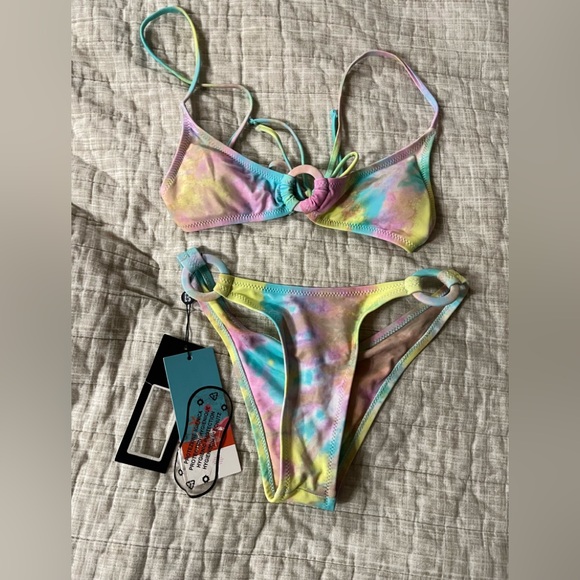 Tie dye blackbough bikini size xs - Picture 1 of 5